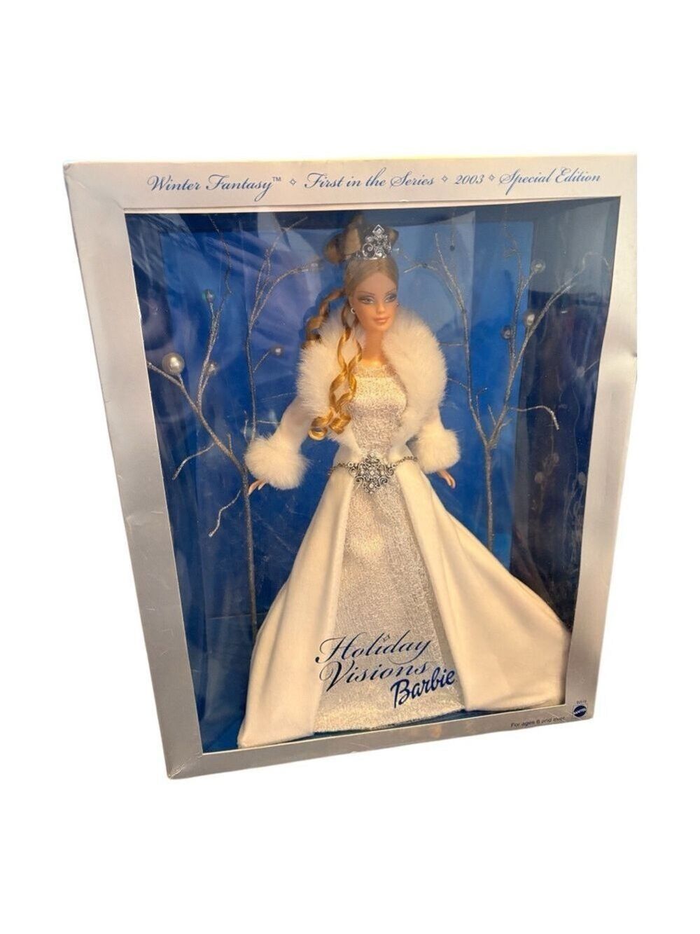 Barbie: 2003 Holiday Visions Barbie Winter Fantasy Special Edition Vintage NRFB